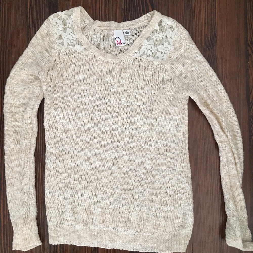Oh MG! Lacey Sweater